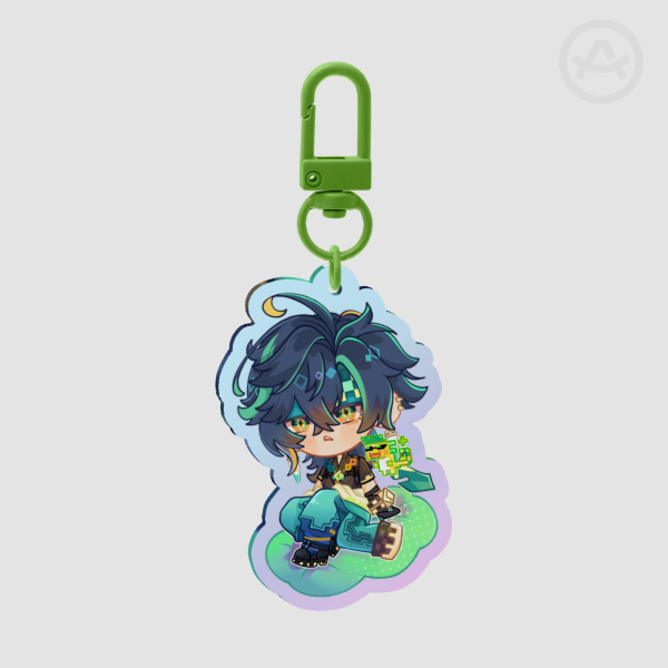 [Genshin Impact] Kinich Rainbow Acrylic Keychains