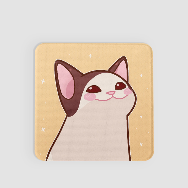 Pop cat Lenticular Stickers