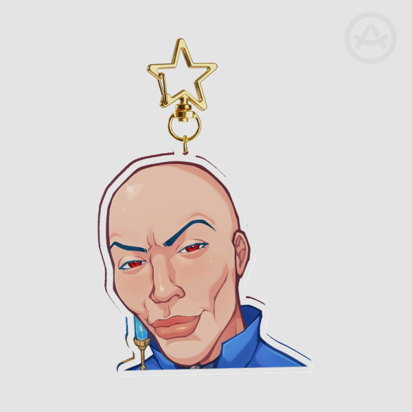 Mewing Sigma Dottore Acrylic Keychain