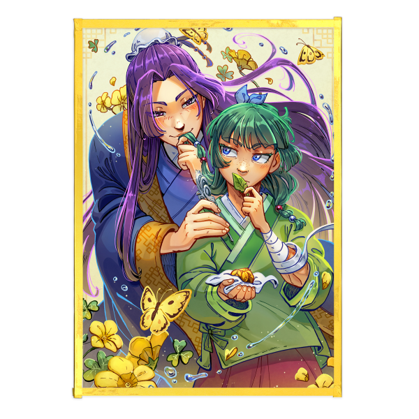 Maomao and Jinshi - Shikishi