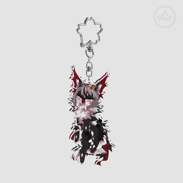 Miyako Clear Acrylic Keychain