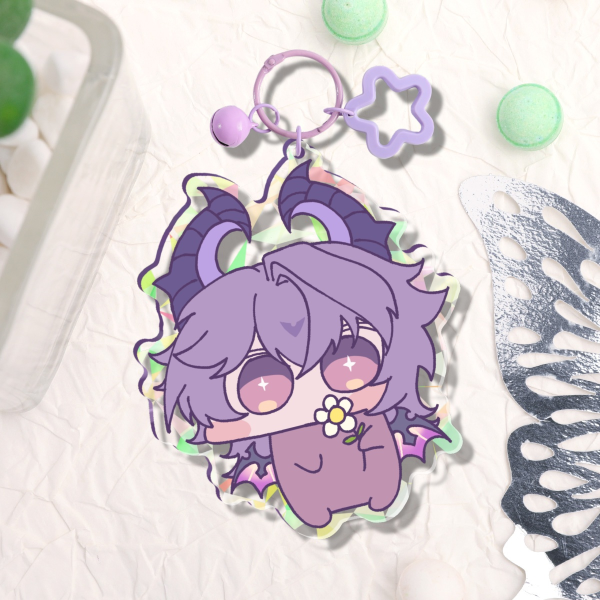 Durin Genshin Impact Sparkle Keychain