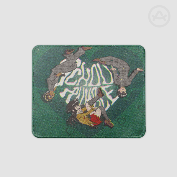 School Rumble  Square Mouse Pad