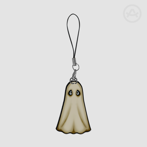 Ghost Full Bleed Acrylic Keychains