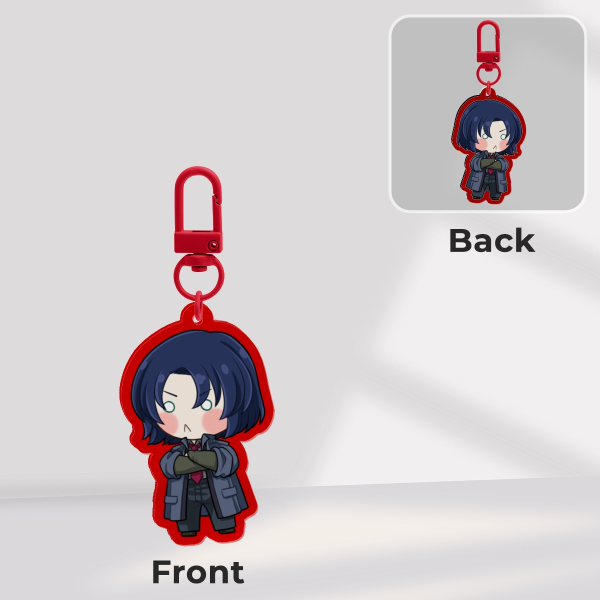 【Gundam Seed】 mochi Athrun Zala | Acrylic Keychain