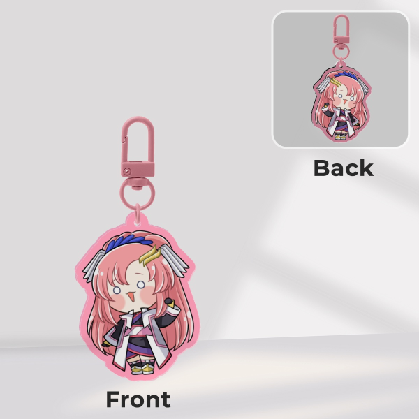 【Gundam Seed】 mochi Lacus Clyne | Acrylic Keychain