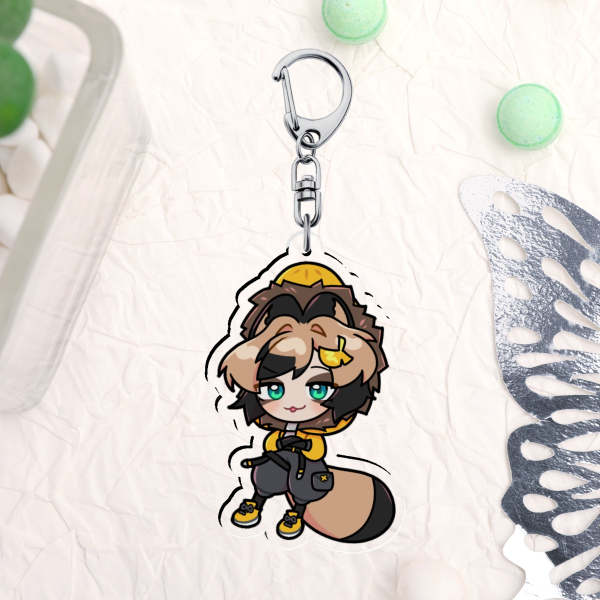 GINKO JACKET ACRYLIC KEYCHAIN
