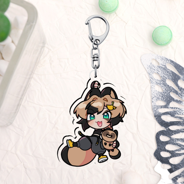 GINKO & KICHI ACYRLIC KEYCHAIN