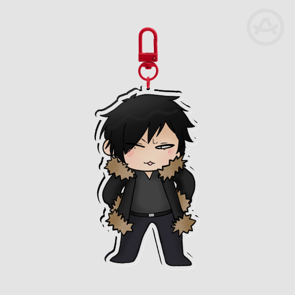[DURARARA!!] Izaya Orihara Chibi acrylic keychain