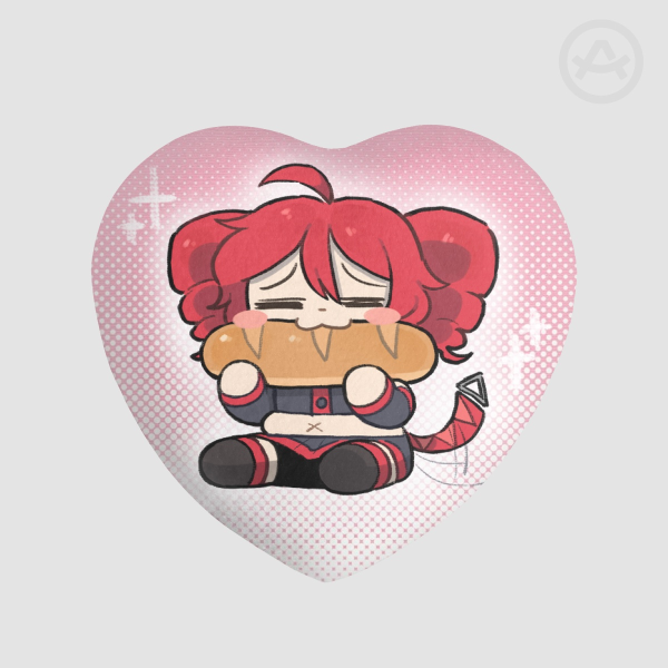 Teto Eating A Baguette Plush Badge