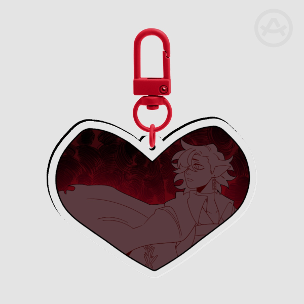 [ TPM ] Haunted Sun Acrylic Charm