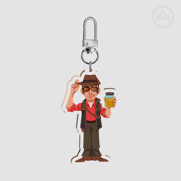 Sniper Keychain