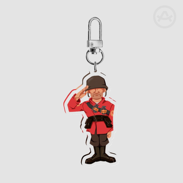 Soldier Keychain