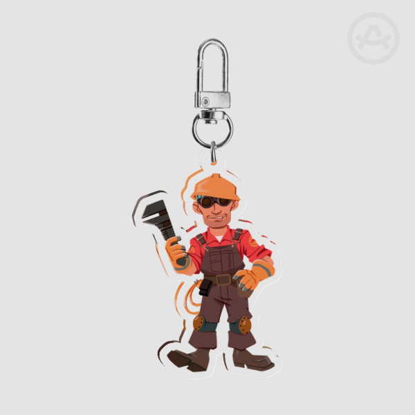 Engineer Keychain