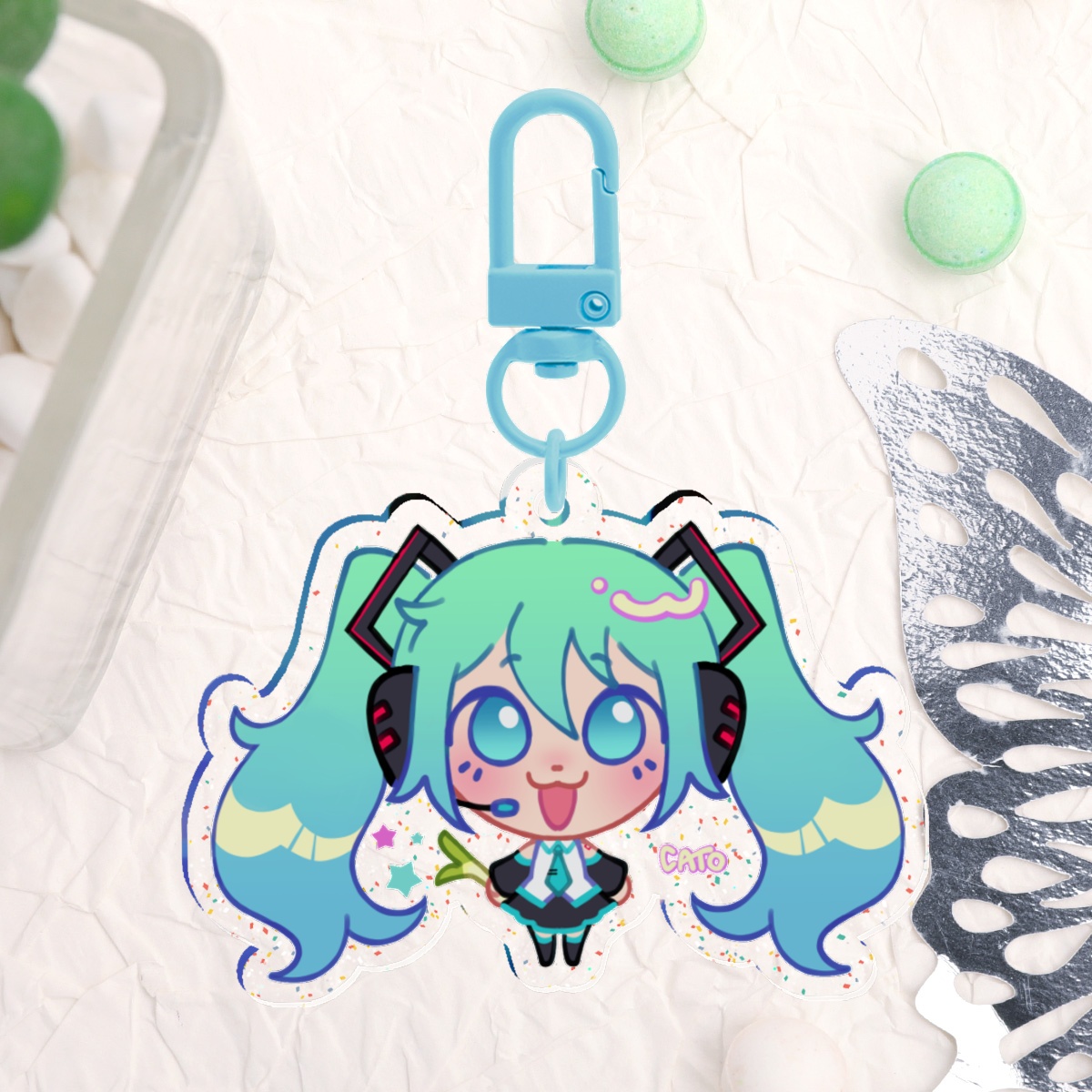 Hatsune Miku Keychain