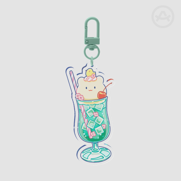 Hiroko - Clear Acrylic Keychains