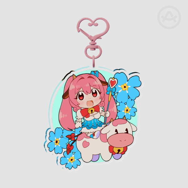 Ushimei Momoka Keychain