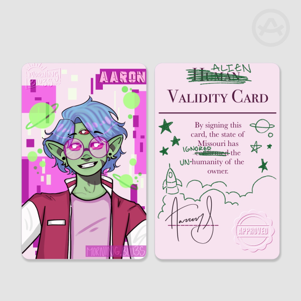 Aaron | Holographic Photocard (OC)