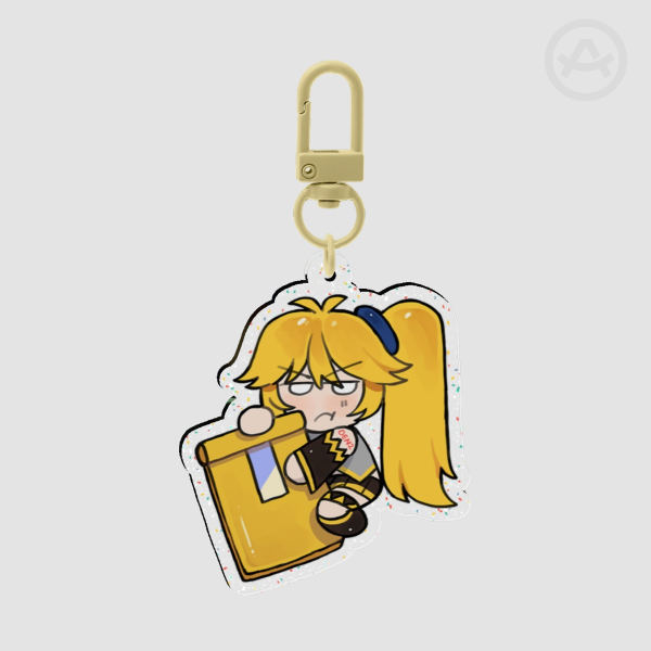 Neru With Phone Keychain