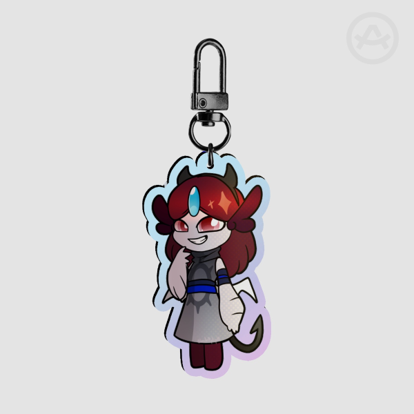 Tinha Demon Keychain