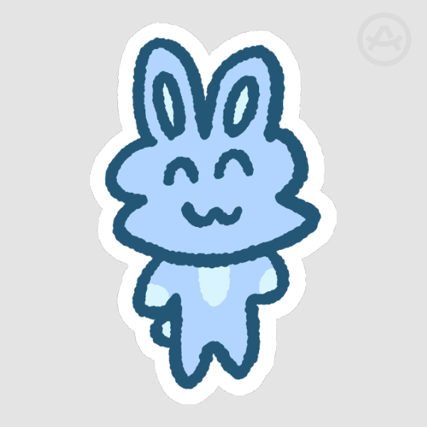 Bouba Sticker | Bouba & Kiki