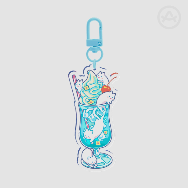 Hiroko - Clear Acrylic Keychains