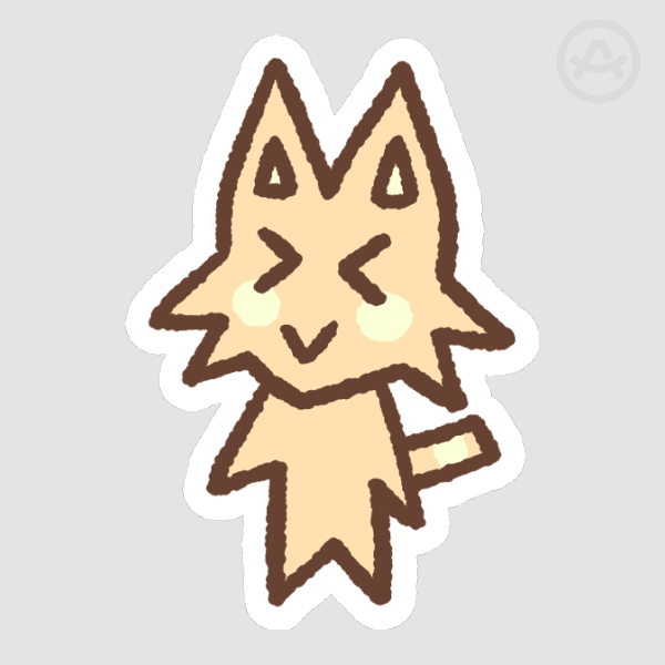 Kiki Sticker | Bouba & Kiki