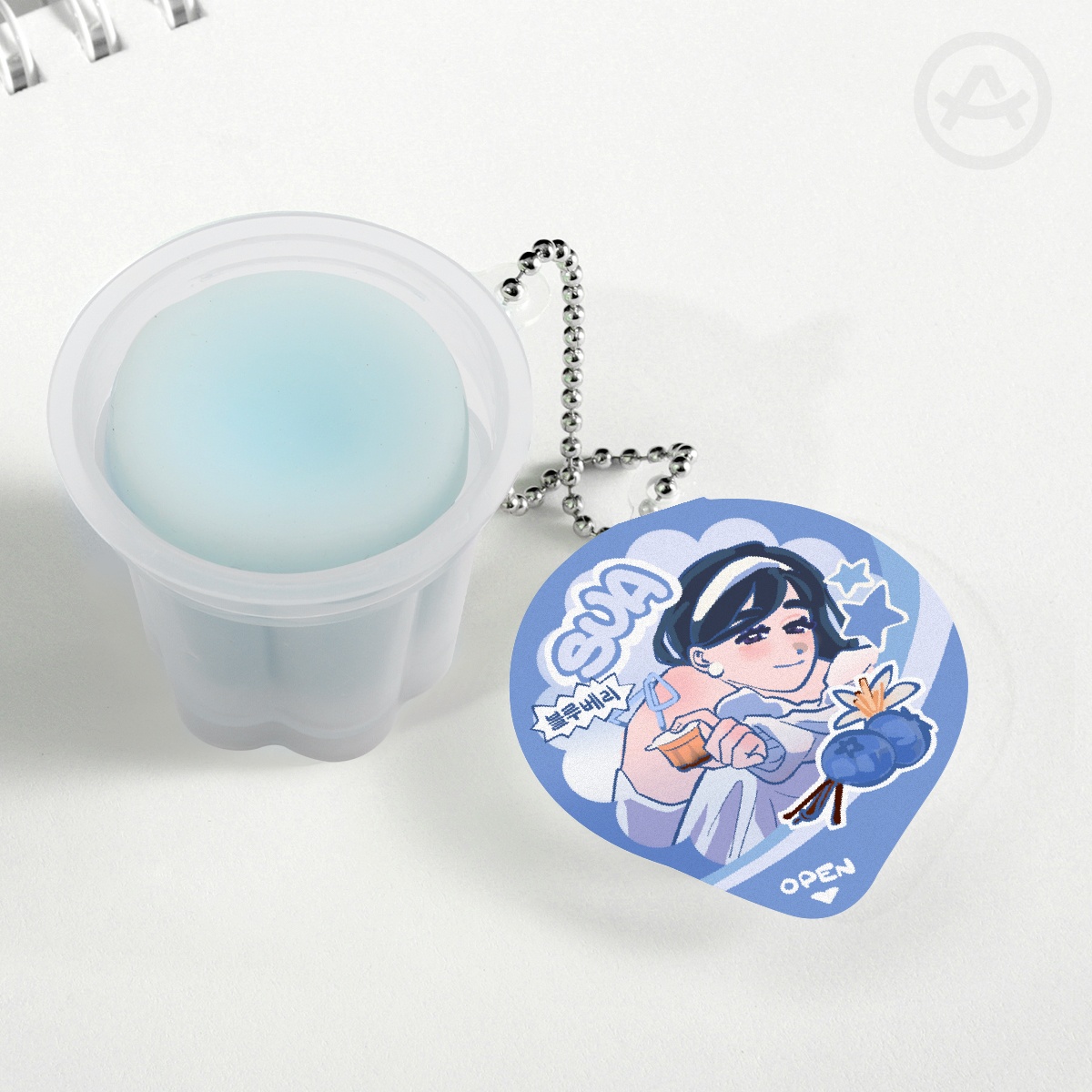 [ALNST] sua jelly keychain