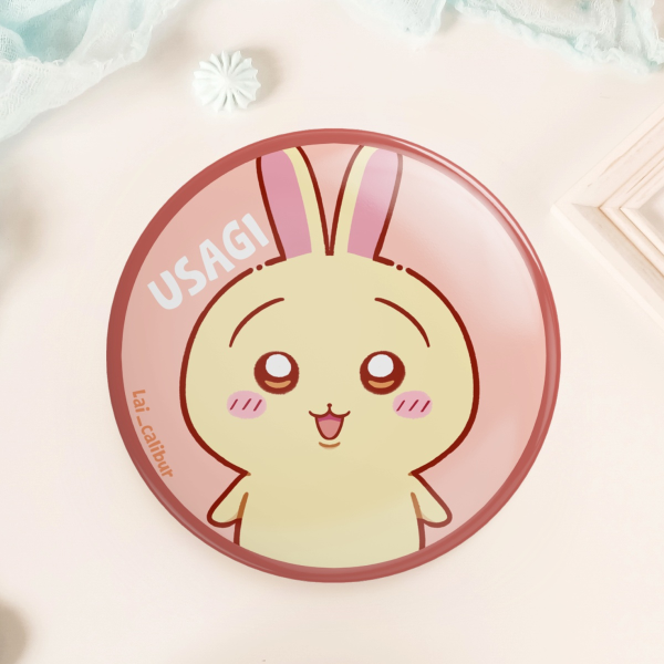 Usagi Button Pin