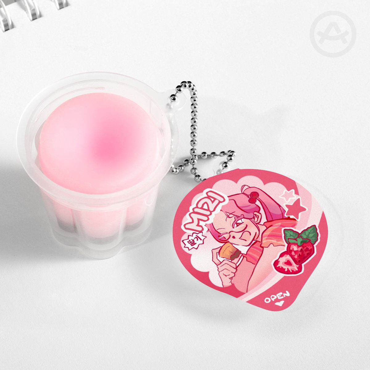 [ALNST] mizi jelly keychain