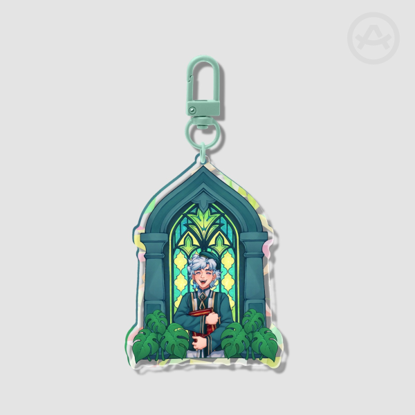 Zandik Broken Glass Acrylic Keychain