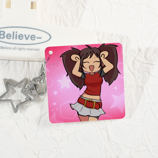 Caramelldansen Lenticular Acrylic Pendant