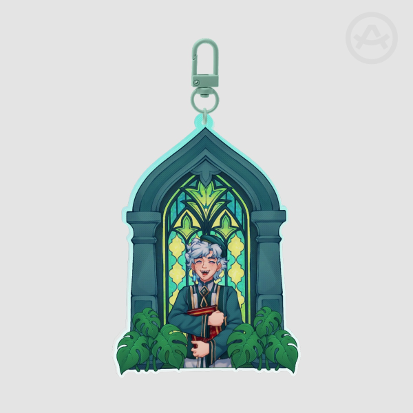 Zandik Clear Acrylic Keychain