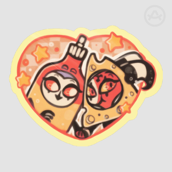 ✩ Stolitz Hot Sauce Cheese Sticker✩