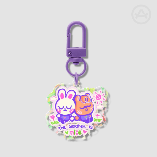 ♡ The Weather is Nice Minsung Acrylic Keychain ♡