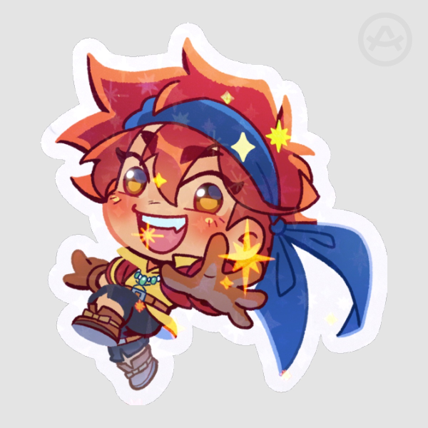Reki medieval sticker