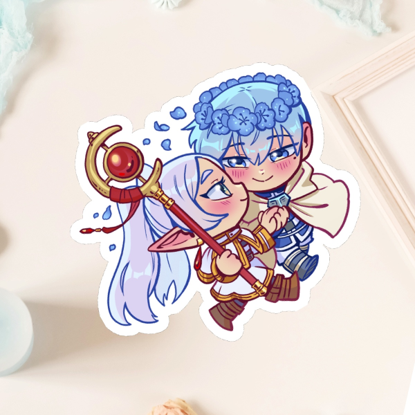 Frieren and Himmel sticker