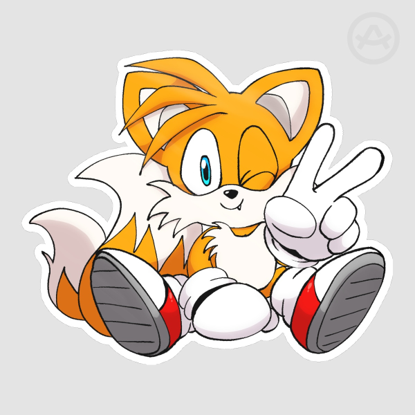 Tails the Fox Sticker