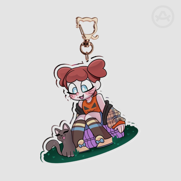 Halloween Acrylic Keychains Mochi 2025