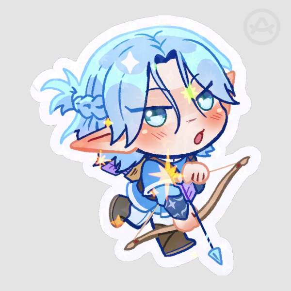 Langa medieval Sticker