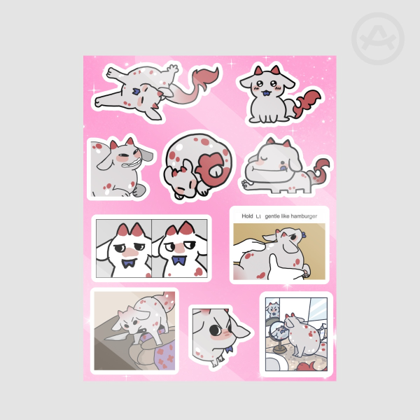 Baby Dragon Sticker Sheet