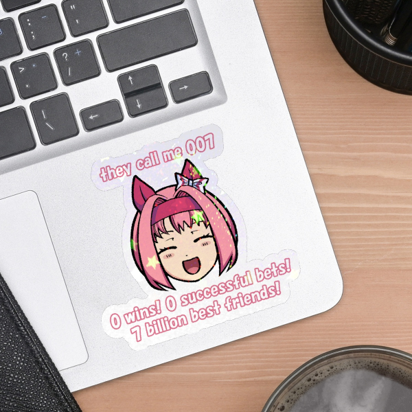 Haru Urara Die Cut Sticker