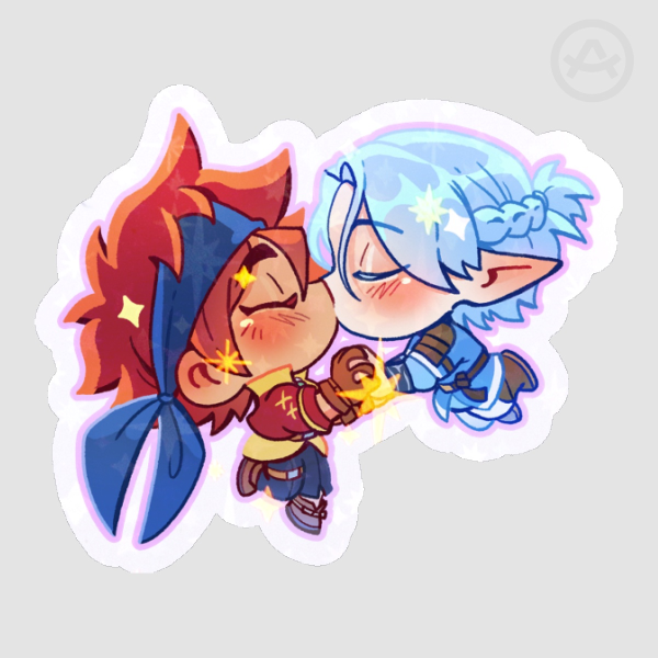 Renga medieval sticker