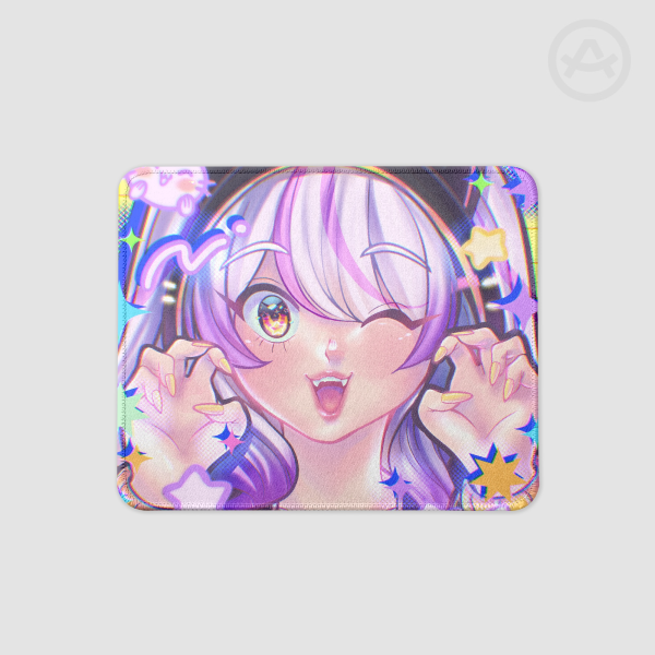 Hime arcoiris - Square Mouse Pad
