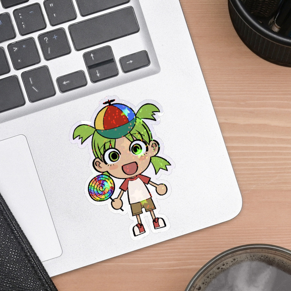 Yotsuba Silly Die Cut Sticker