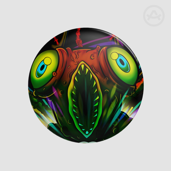 Monster Round Badges (Button Pins)