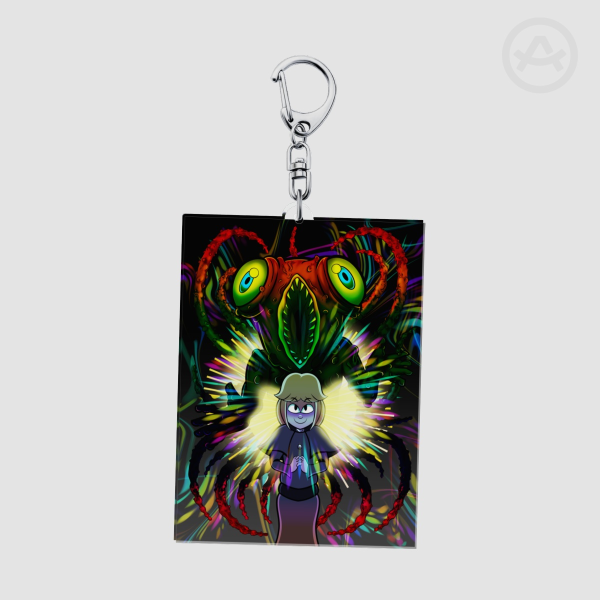 God Bless You Full Bleed Acrylic Keychains