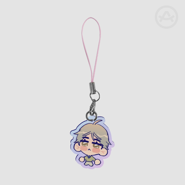 Sugawara Rainbow Acrylic Phone Charm