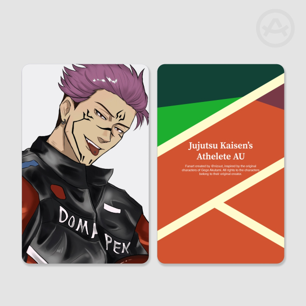 Sukuna - JJK athlete AU Holographic PC