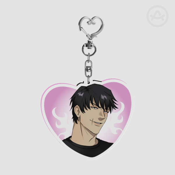 Toji - JJK heart Keychain